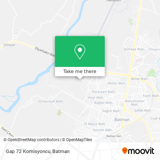 Gap 72 Komisyoncu map