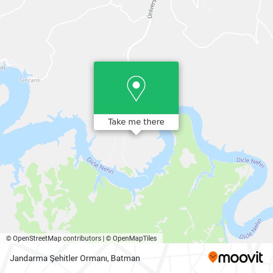 Jandarma Şehitler Ormanı map