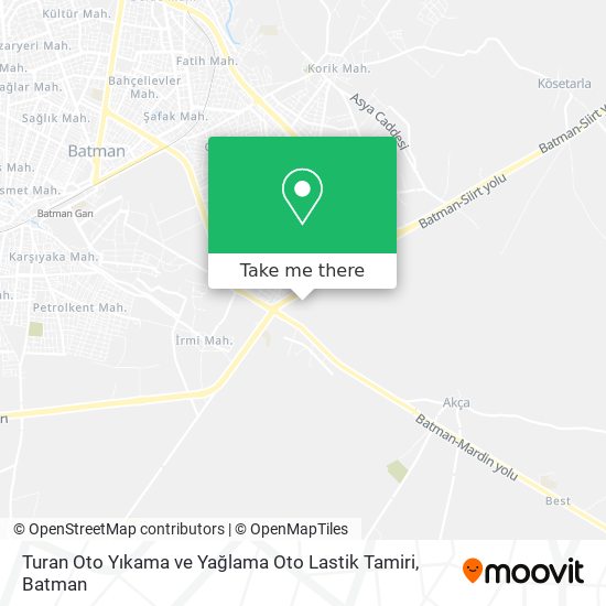 Turan Oto Yıkama ve Yağlama Oto Lastik Tamiri map