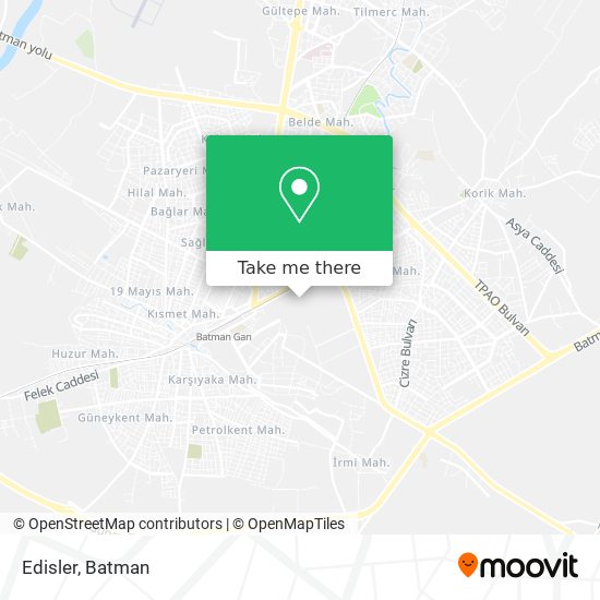 Edisler map