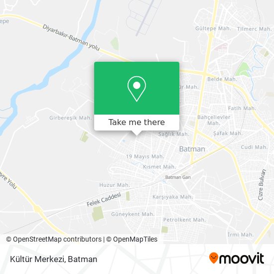 Kültür Merkezi map