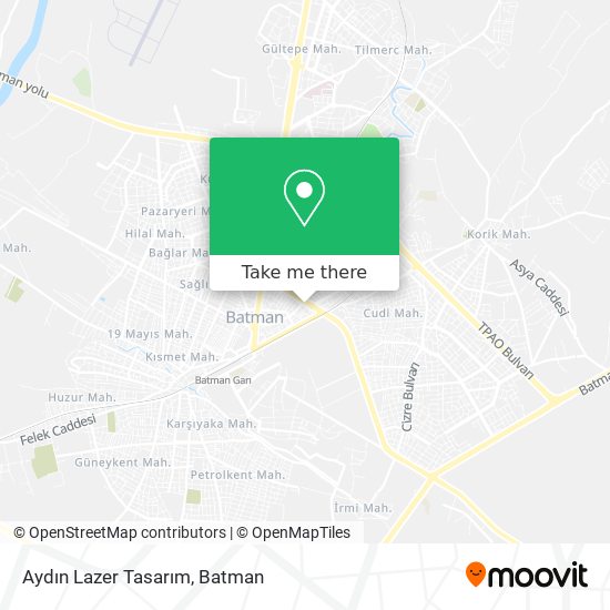 Aydın Lazer Tasarım map