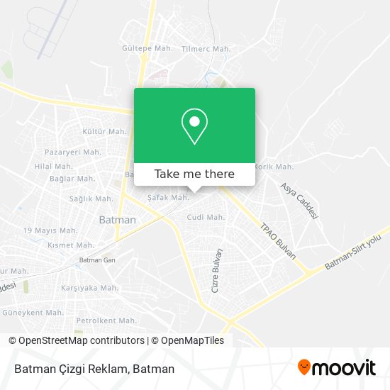 Batman Çizgi Reklam map