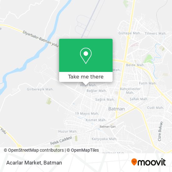 Acarlar Market map