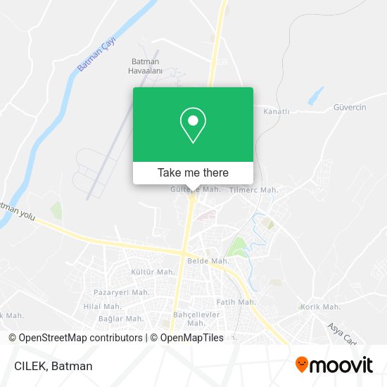 CILEK map