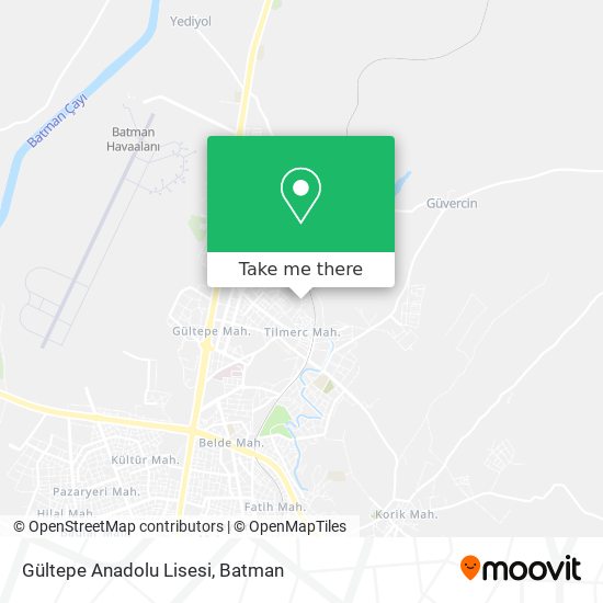 Gültepe Anadolu Lisesi map