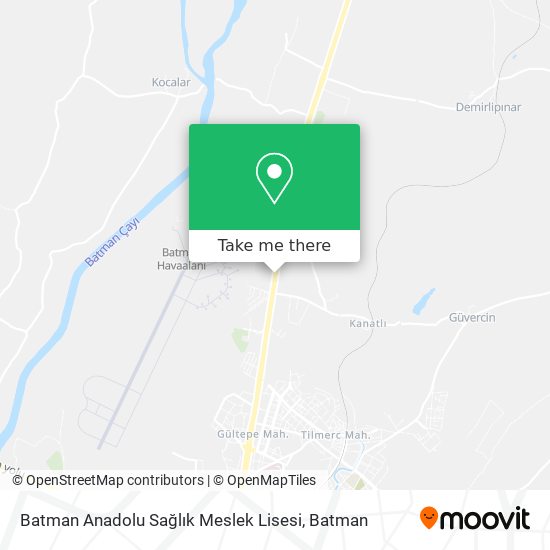 Batman Anadolu Sağlık Meslek Lisesi map