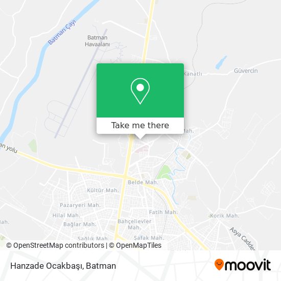 Hanzade Ocakbaşı map