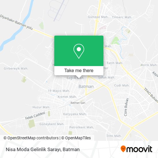 Nisa Moda Gelinlik Sarayı map