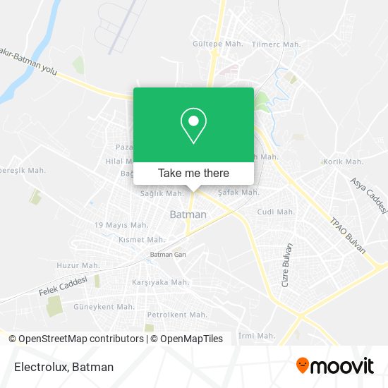 Electrolux map