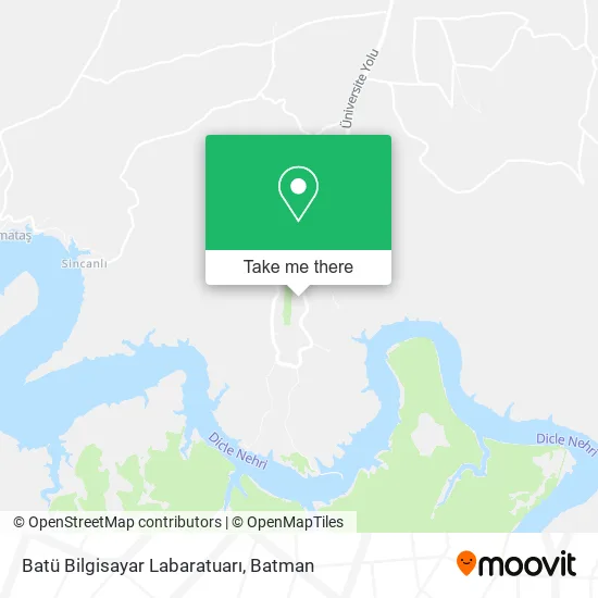 Batü Bilgisayar Labaratuarı map