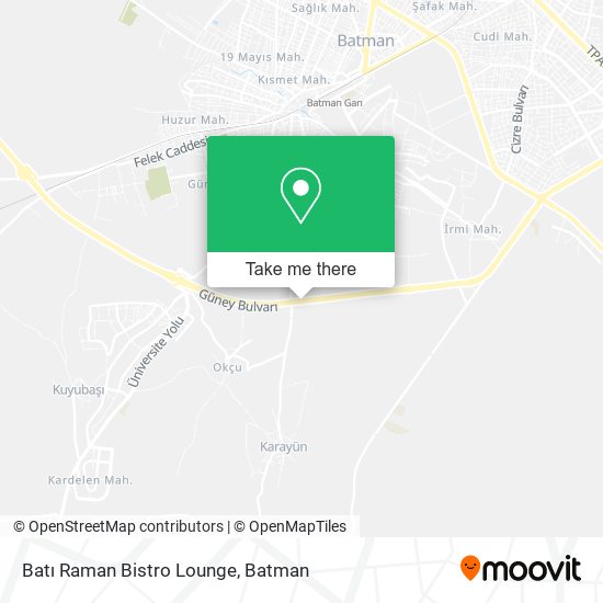 Batı Raman Bistro Lounge map