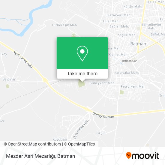 Mezder Asri Mezarlığı map