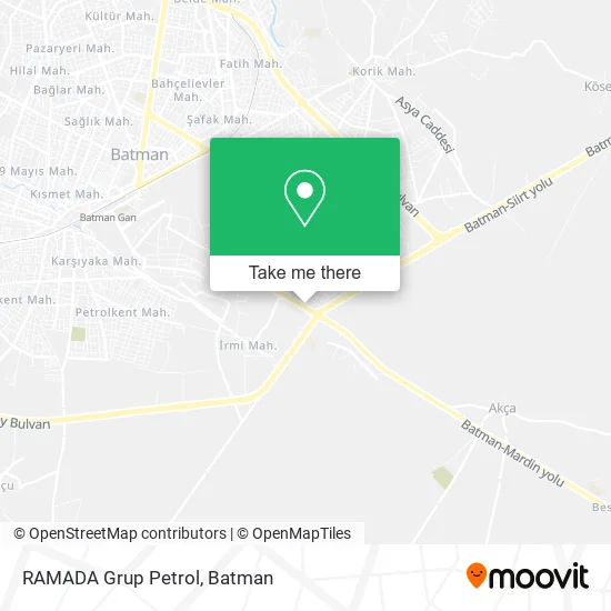RAMADA Grup Petrol map