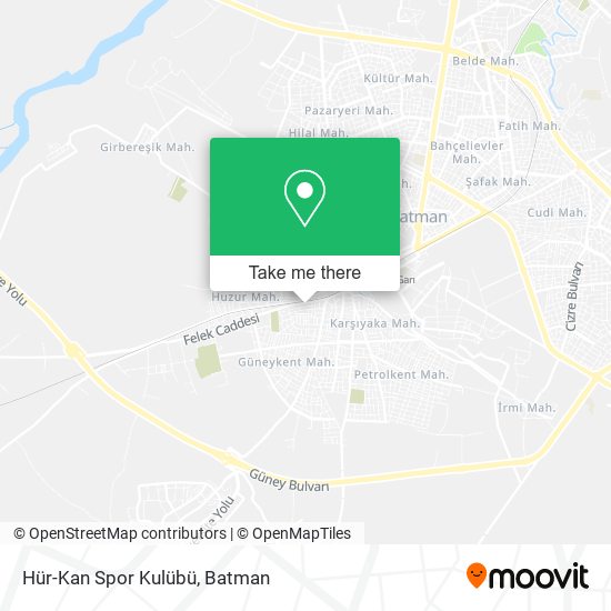 Hür-Kan Spor Kulübü map