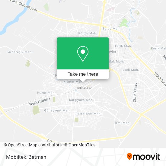 Mobiltek map