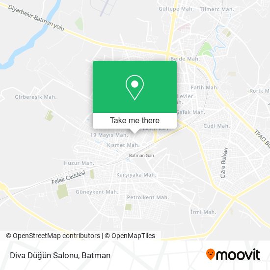 Diva Düğün Salonu map