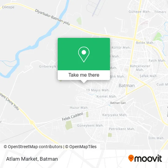 Atlam Market map