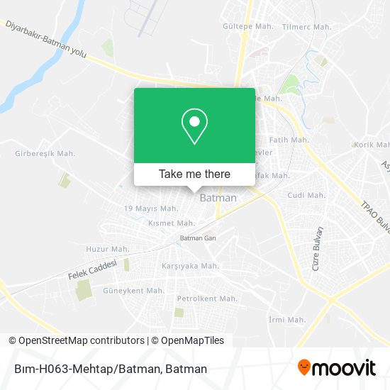 Bım-H063-Mehtap/Batman map