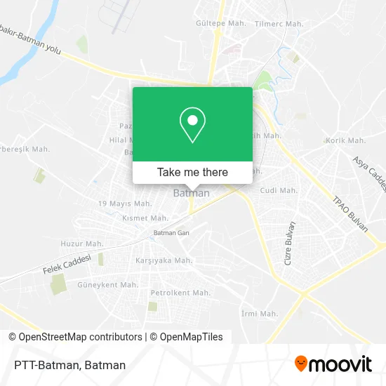 PTT-Batman map