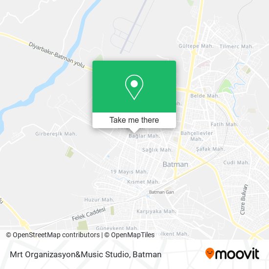 Mrt Organizasyon&Music Studio map