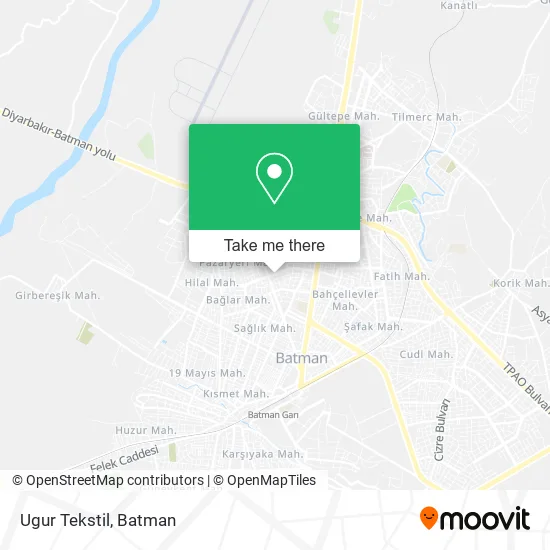 Ugur Tekstil map