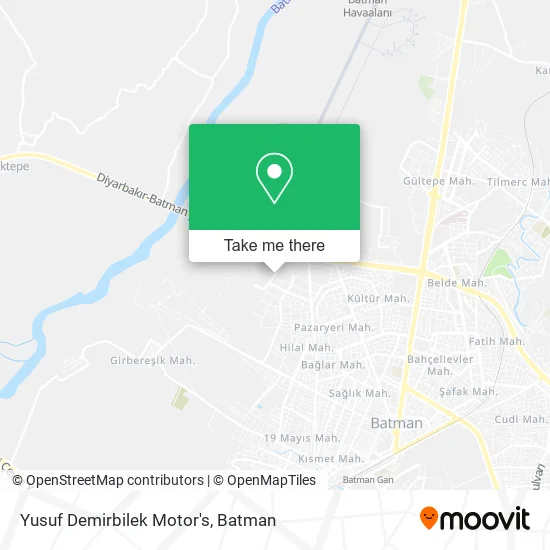 Yusuf Demirbilek Motor's map