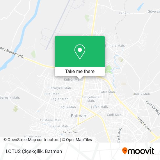 LOTUS Çiçekçilik map