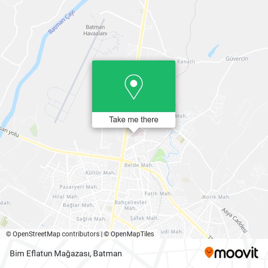 Bim Eflatun Mağazası map