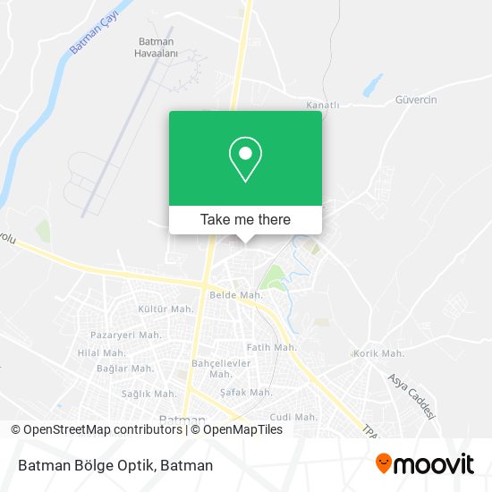 Batman Bölge Optik map