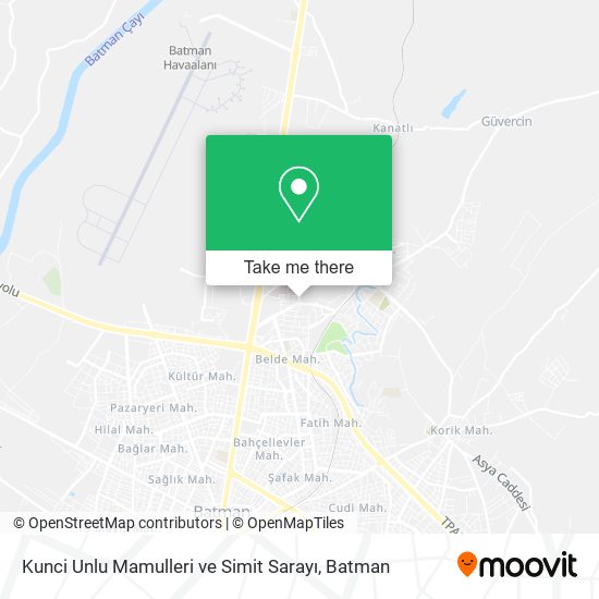Kunci Unlu Mamulleri ve Simit Sarayı map