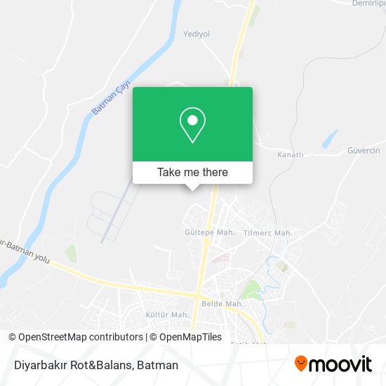 Diyarbakır Rot&Balans map