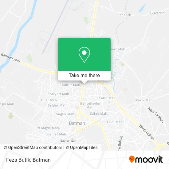 Feza Butik map