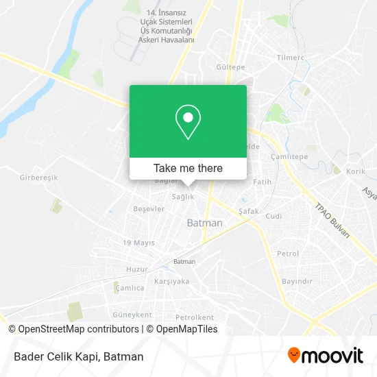 Bader Celik Kapi map