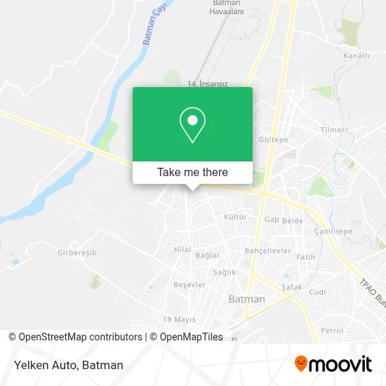 Yelken Auto map