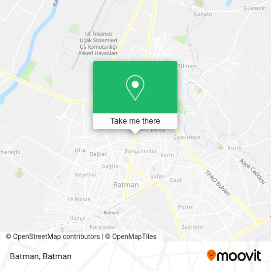Batman map