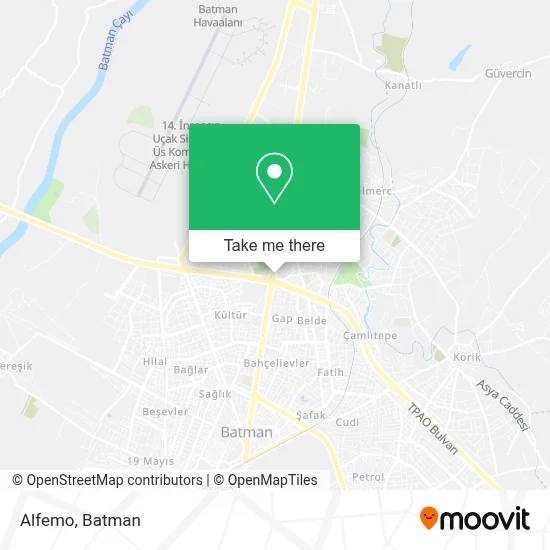 Alfemo map