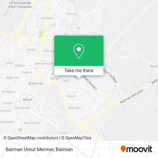 Batman Umut Mermer map