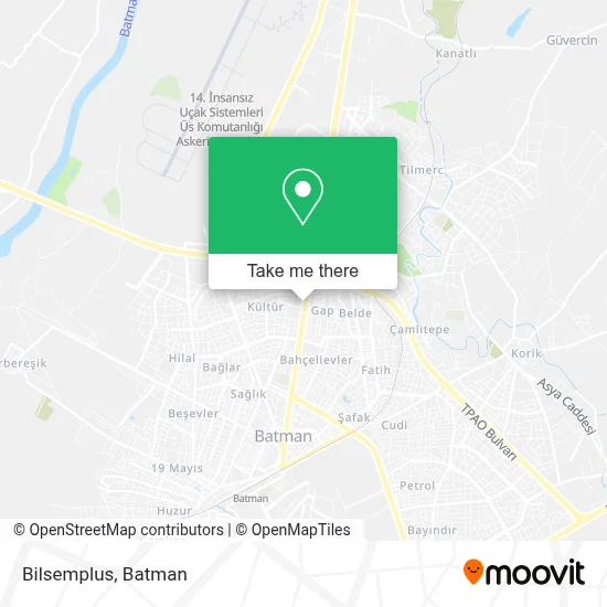 Bilsemplus map