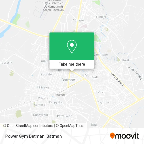 Power Gym Batman map