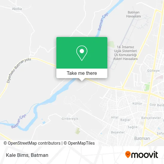 Kale Bims map