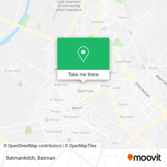 Batmankdch map
