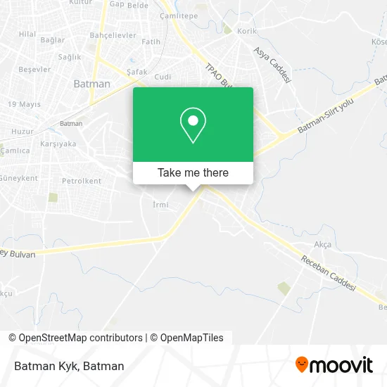 Batman Kyk map