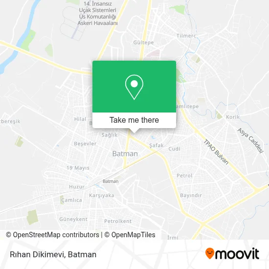 Rıhan Dikimevi map