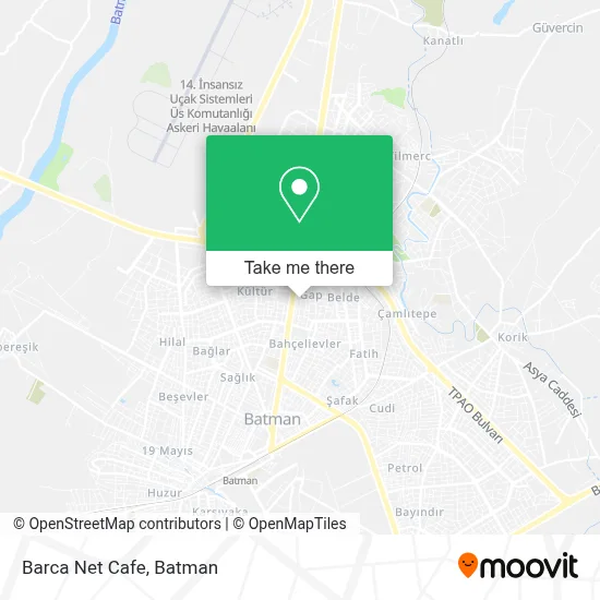 Barca Net Cafe map
