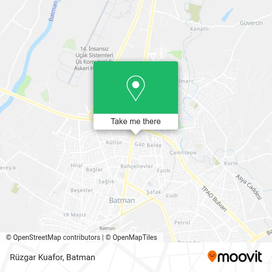 Rüzgar Kuafor map