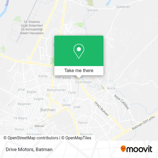Drive Motors map