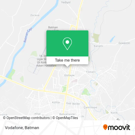 Vodafone map