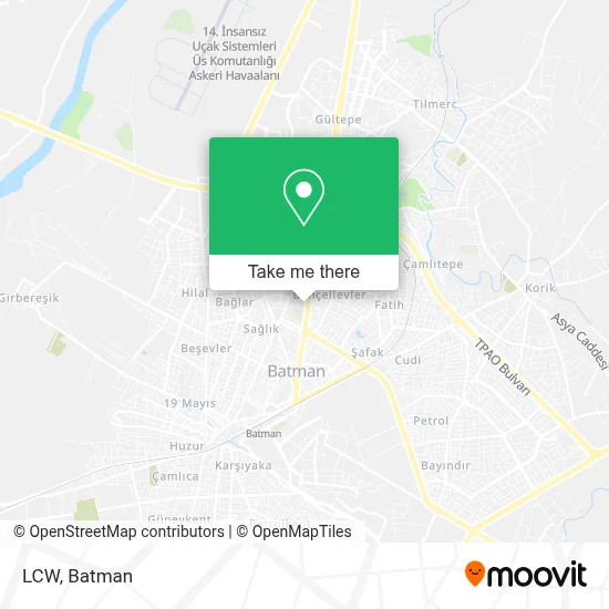 Lcw map