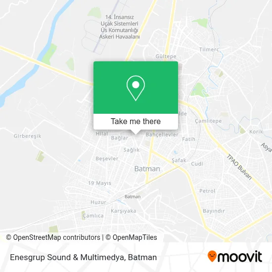 Enesgrup Sound & Multimedya map